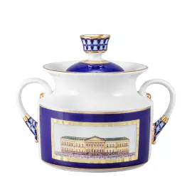 Banquet tea set with the pattern "Classics of St. Petersburg" for 6 persons (20 items)